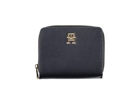 Praktická Dámska Peňaženka TOMMY HILFIGER 12.0X10.0X4.0cm Modrá (Velkost UNI, Farba Modrá)