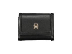 Praktická Dámska Peňaženka TOMMY HILFIGER 12.0X10.0X3.0cm Čierna (Velkost UNI, Farba Čierna)