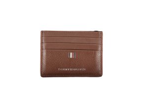 Praktická Pánska Peňaženka TOMMY HILFIGER 10.0X7.0X1.0cm Hnedá (Velkost UNI, Farba Hnedá)