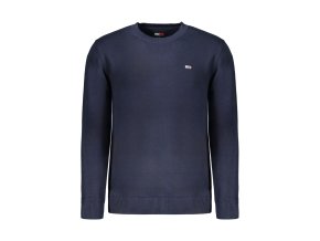 Elegantný Pánsky Pulóver TOMMY HILFIGER Modrá (Velkost XL, Farba Modrá)
