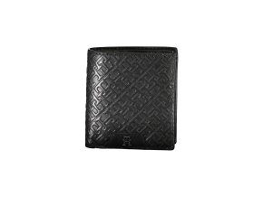 Praktická Pánska Peňaženka TOMMY HILFIGER 9.0X10.0X3.0cm Čierna (Velkost UNI, Farba Čierna)