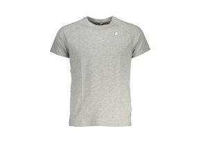 Štýlové Pánske Tričko s krátkym rukávom K-WAY Šedá (Velkost 2XL, Farba Šedá)