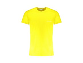 Štýlové Pánske Tričko s krátkym rukávom TRUSSARDI Žltá (Velkost 2XL, Farba Žltá)