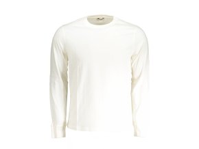 Štýlové Pánske Tričko s dlhým rukávom K-WAY Biela (Velkost 2XL, Farba Biela)