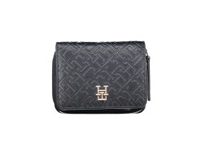 Praktická Dámska Peňaženka TOMMY HILFIGER 12.0X10.0X3.0cm Modrá (Velkost UNI, Farba Modrá)