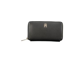 Praktická Dámska Peňaženka TOMMY HILFIGER 19.0X11.0X2.0cm Čierna (Velkost UNI, Farba Čierna)