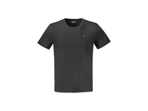 Štýlové Pánske Tričko s krátkym rukávom TOMMY HILFIGER Čierna (Velkost L, Farba Čierna)