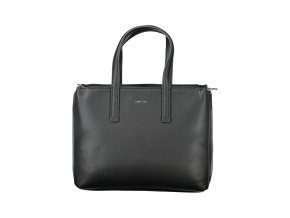 Štýlová Dámska Kabelka CALVIN KLEIN  25.0X19.0X7.0cm  Čierna (Velkost UNI, Farba Čierna)