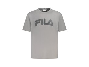 Štýlové Pánske Tričko s krátkym rukávom FILA Šedá (Velkost 2XL, Farba Šedá)