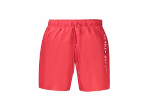 Štýlové Pánske Plavky TOMMY HILFIGER Červená (Velkost S, Farba Červená)
