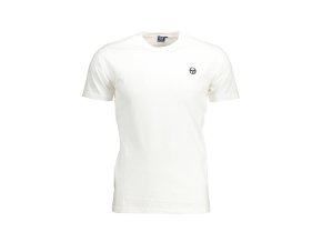 Štýlové Pánske Tričko s krátkym rukávom SERGIO TACCHINI Biela (Velkost XL, Farba Biela)