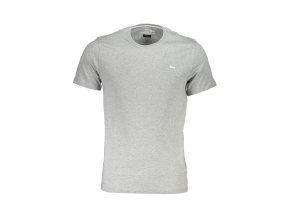 Štýlové Pánske Tričko s krátkym rukávom HARMONT &amp; BLAINE Šedá (Velkost 2XL, Farba Šedá)