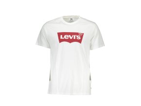 Štýlové Pánske Tričko s krátkym rukávom LEVI&#039;S Biela (Velkost XL, Farba Biela)