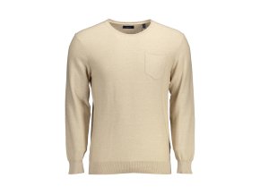 Elegantný Pánsky Pulóver GANT Bežová (Velkost 2XL, Farba Bežová)