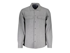 Elegantná Pánska Košeľa GANT Šedá (Velkost 2XL, Farba Šedá)