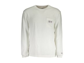 Elegantný Pánsky Pulóver TOMMY HILFIGER Biela (Velkost 2XL, Farba Biela)