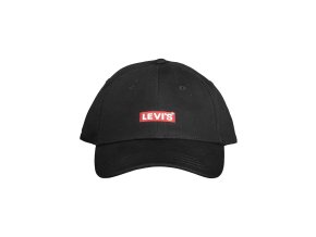 Štýlová Pánska Šiltovka LEVI&#039;S Čierna (Velkost UNI, Farba Čierna)