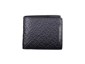 Praktická Pánska Peňaženka TOMMY HILFIGER 3.0X10.0X12.0cm Modrá (Velkost UNI, Farba Modrá)