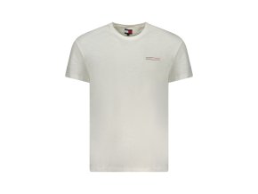Štýlové Pánske Tričko s krátkym rukávom TOMMY HILFIGER Biela (Velkost 2XL, Farba Biela)