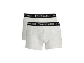 Pohodlné Pánske Boxerky TRUSSARDI Šedá (Velkost XL, Farba Šedá)