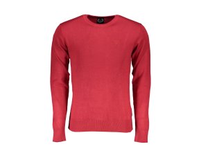 Elegantný Pánsky Pulóver GIAN MARCO VENTURI Červená (Velkost 2XL, Farba Červená)