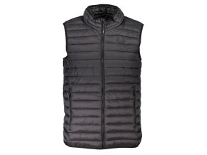 Kvalitná Pánska Zimná Vesta GIAN MARCO VENTURI Čierna (Velkost 2XL, Farba Čierna)