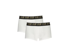 Pohodlné Pánske Boxerky CAVALLI CLASS Biela (Velkost 2XL, Farba Biela)