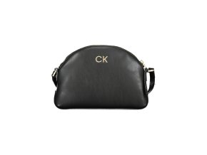 Elegantná Taška Calvin Klein Čierna - 25.0X17.0X6.0 (Velkost UNI, Farba Čierna)