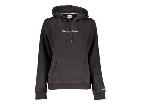 Športová Dámska Mikina bez zipsu   TOMMY HILFIGER  Čierna (Velkost L, Farba Čierna)