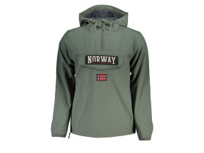 Pánska Ľahká Prechodová Bunda NORWAY 1963 Zelená (Velkost 2XL, Farba Zelená)