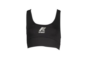 K Way Top Donna Nero Čierna (Velkost XL, Farba Čierna)
