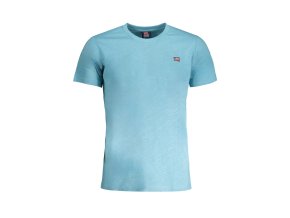 Štýlové Pánske Tričko s krátkym rukávom NORWAY 1963 Modrá (Velkost 2XL, Farba Modrá)