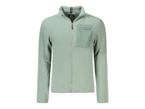 Jozefina Nordská Zipsová Mikina Zelená (Velkost 3XL, Farba Zelená)