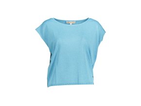 Kocca T Shirt Senza Maniche Donna Azzurro Modrá (Velkost XL, Farba Modrá)