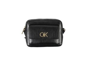 Štýlová Dámska Kabelka CALVIN KLEIN  6.0X15.0X20.0cm  Čierna (Velkost UNI, Farba Čierna)
