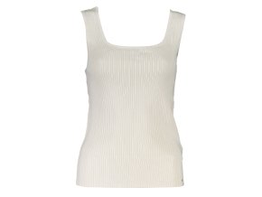 Štýlové Dámske Tričko bez rukávov TOMMY HILFIGER Biela (Velkost M, Farba Biela)