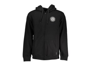 Športová Pánska Mikina so zipsom VANS Čierna (Velkost XL, Farba Čierna)