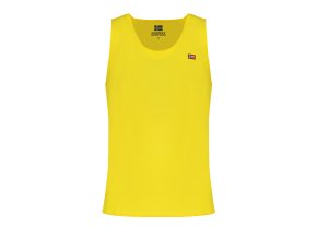 Štýlové Pánske Tričko bez rukávov NORWAY 1963 Žltá (Velkost 2XL, Farba Žltá)