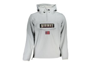 Pánska Ľahká Prechodová Bunda NORWAY 1963 Šedá (Velkost 2XL, Farba Šedá)