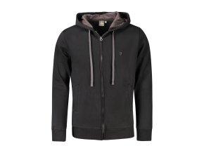 Športová Pánska Mikina so zipsom COVERI MOVING Čierna (Velkost 2XL, Farba Čierna)