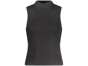 Štýlové Dámske Tričko bez rukávov GUESS JEANS Čierna (Velkost L, Farba Čierna)