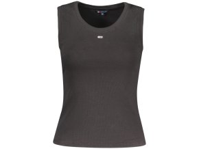 Štýlové Dámske Tričko bez rukávov TOMMY HILFIGER Čierna (Velkost L, Farba Čierna)