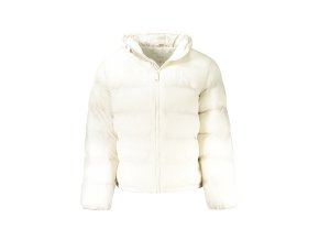 Silný Pánsky Kabát Odvahy Biela (Velkost 2XL, Farba Biela)