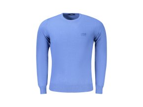 Elegantný Pánsky Pulóver CAVALLI CLASS Modrá (Velkost 2XL, Farba Modrá)