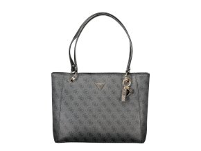 Štýlová Dámska Kabelka GUESS JEANS  34.0X26.0X9.0cm  Čierna (Velkost UNI, Farba Čierna)