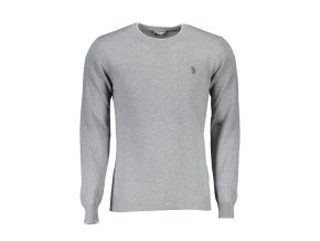 Elegantný Pánsky Sveter U.S. POLO Šedá (Velkost 3XL, Farba Šedá)