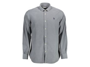 Elegantná Pánska Košeľa U.S. POLO Modrá (Velkost 2XL, Farba Modrá)