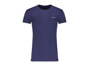 Štýlové Pánske Tričko s krátkym rukávom GAUDÌ Modrá (Velkost 2XL, Farba Modrá)