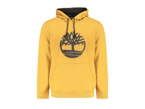 Športová Pánska Mikina bez zipsu TIMBERLAND Hnedá (Velkost M, Farba Hnedá)