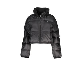 Kvalitná Dámska Zimná Bunda CALVIN KLEIN Čierna (Velkost XL, Farba Čierna)